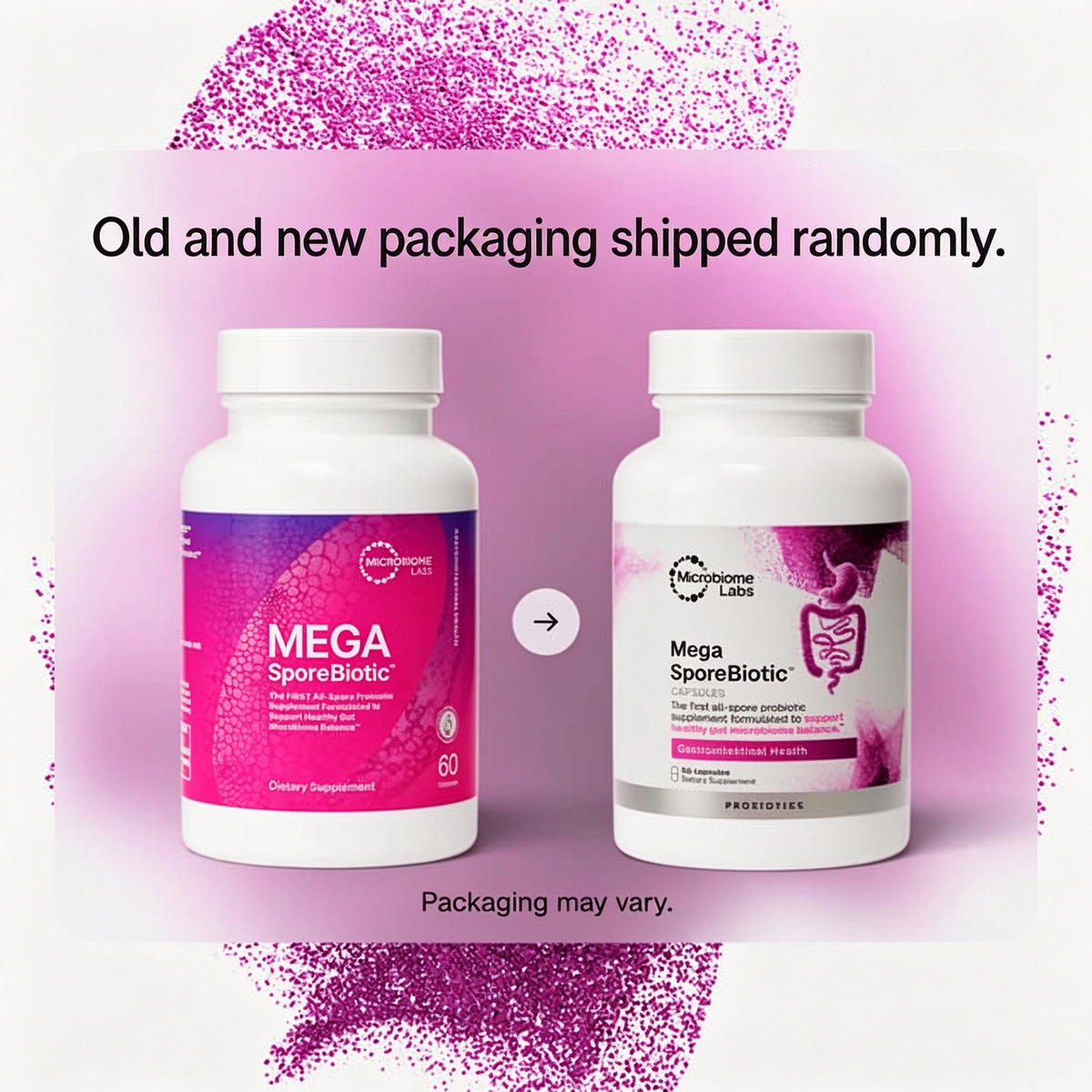 MegaSporeBiotic™ 60 capsules（Old/New Packaging Shipped Randomly）