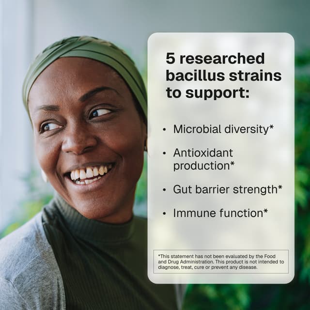 MegaSporeBiotic™ 60 capsules（Old/New Packaging Shipped Randomly）